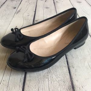 clarks carousel ride black patent